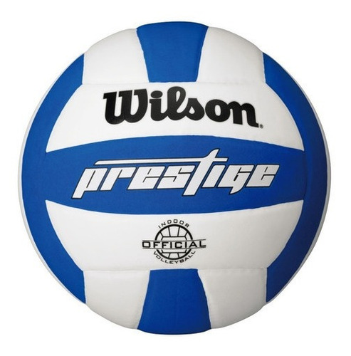 Balón Voleibol Voleyball Wilson Prestige Blanco Azul