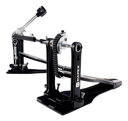 Pedal de doble tambor Mapex Mars P600tw con batería profesional