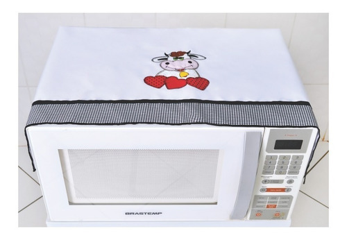 Toalha Multiuso Para Microondas E Geladeira - Tema Vaquinha