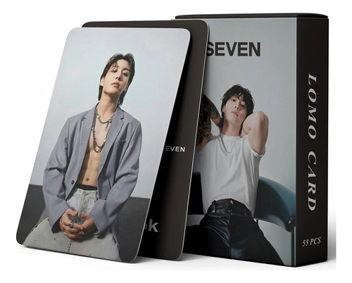 Set 54 Photocards / Lomo Card Jungkook Bts Seven Kpop