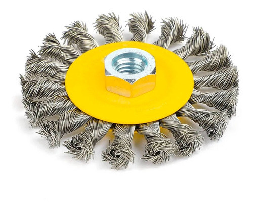 Imagen 3 de 7 de Set 5 Cepillos Para Amoladora Kit Madera Metal Barovo