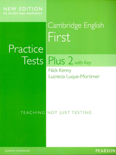 Practice Test Plus First Sb With Key 2015*, De Sin . Editorial Pearson, Edición 1 En Español