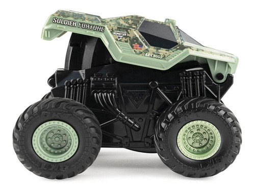 Monster Jam - Escala 1:43 - Click & Flip - Soldier Fortune