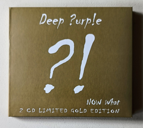 Deep Purple Now What 2 Cd Ltd Gold Edition Import Como Nue 