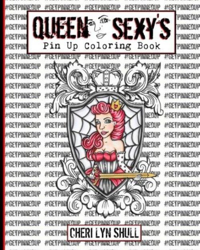 Libro: Queen Sexys Pin Up Coloring Book