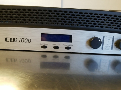 Amplificador Crown Cdi 1000 Professional 1200w 240v 2 Canale