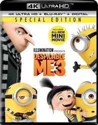 Blu Ray 4k Ultra Hd Despicable Me 3