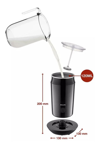 Espumador De Leche Fria Caliente Philips Milk Twister Ca6500