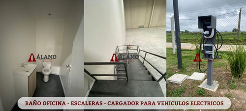 Nave De Hormigón Premoldeado De 900m2 En Alquiler
