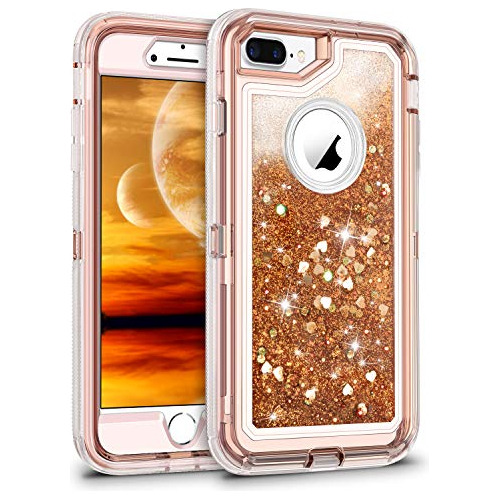 Caso iPhone 8 Plus Funda iPhone 7 Plus Funda Niñas Muj...