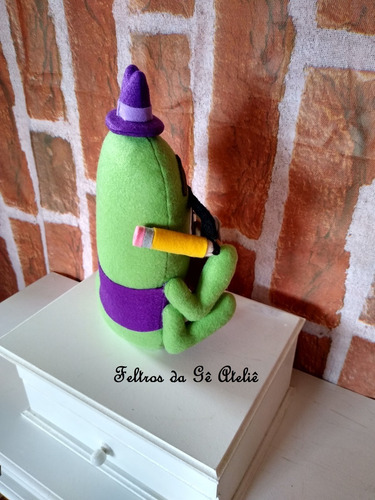 Mundo Bita - Mr. Plot Em Feltro - Decoração De Festa