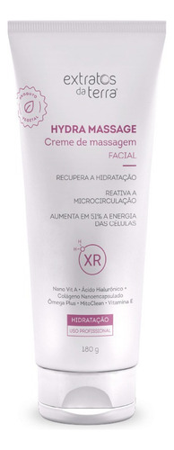  Creme Massagem Facial Hydra Extratos Da Terra