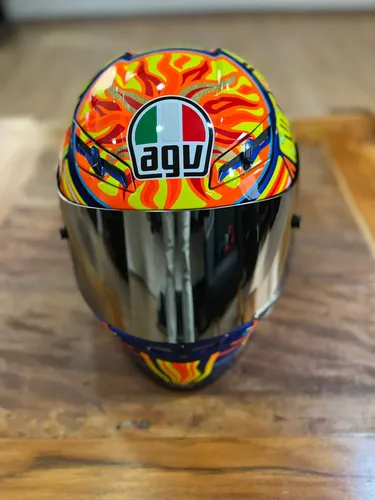 Capacete Agv Gp-tech Five Continents Valentino Rossi Tam 58