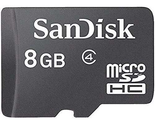 Tarjeta De Memoria Micro Sdhc De 8gb Sandisk Class 4