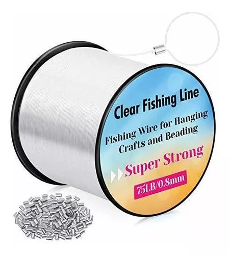 Fishing Line Clear, Acejoz 656FT Clear Fishing Wire for Hanging