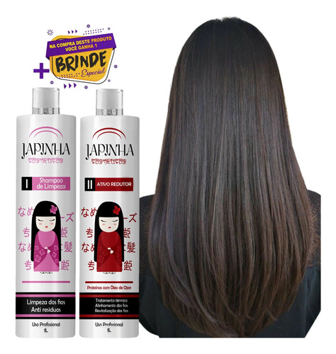 Kit Progressiva Japinha Óleo De Ojon Liso Extremo 1l+