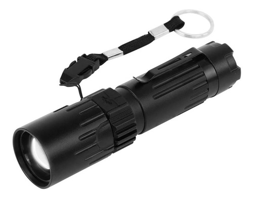 Lampara Tactica Led Am-p50 Tipo C Recargable, Zoom, Campismo Luz Blanco