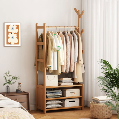 Perchero Simple Para Suelo Perchero Para Secar Ropa Moderno Amarillo