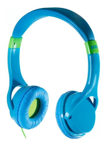 Audifonos Diadema Para Niño/niña Lil Kids Azul/rosa Moki Color Azul