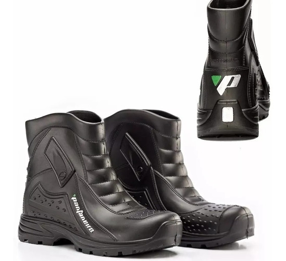 bota motociclista para chuva