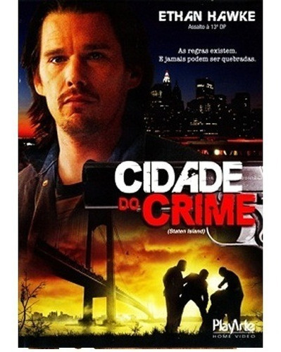 Dvd Cidade Do Crime - Ethan Hawke Original Lacrado