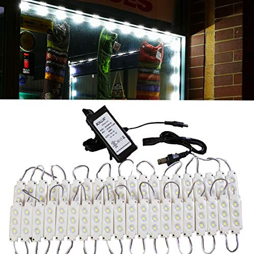 20ft Escaparate Super Brillante Blanco Puro Luz Led Serie 56