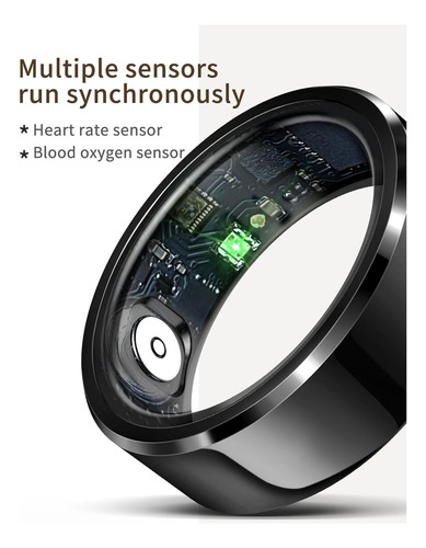 Anillos Inteligentes Para Hombres Monitor De Frecuencia Card