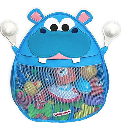 Hurley Hippo Bath Toy Organizer Azul