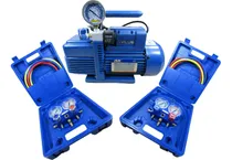 Comprar Kit Manifold R 410+ R 22 Value + Bomba De Vacio Value 100 L
