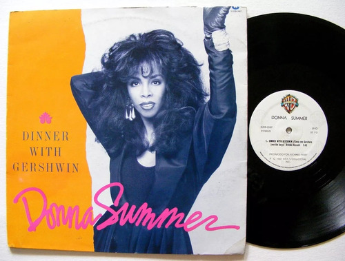 Donna Summer Dinner With Gershwin Lp Mexico 1987 Nm/ex