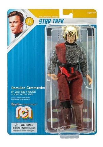 Muñeco Figura De Acción Romulan Commander Star Trek 20 Cm