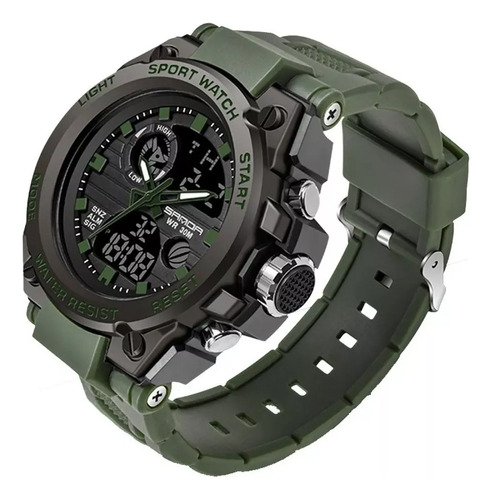 Nuevo Reloj Deportivo Impermeable Para Hombre Con Pulsera