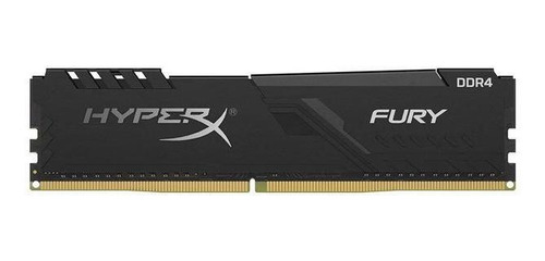Imagem 1 de 3 de Memoria Hyperx Fury, 8gb,2666mhz,ddr4, Cl16,preto