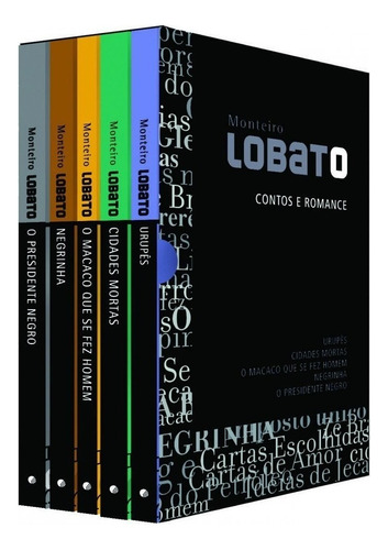 Caixa De Livros Monteiro Lobato Contos E Romances