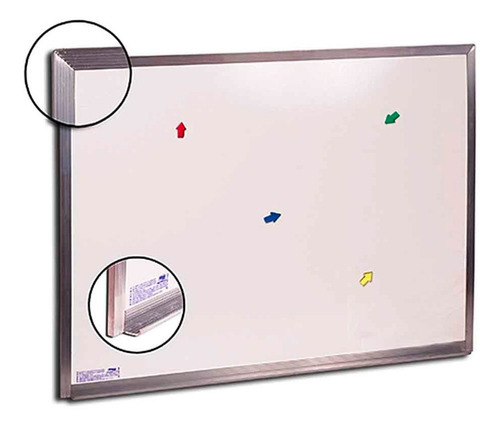 Lousa Cortiarte QUADRO BRANCO medidas 80cm x 1m