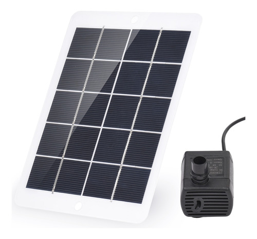 Kit De Bomba Solar Para Fuente De Agua Con Panel Solar De 3