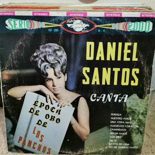 Disco Lp Daniel Santos- Canta, Daniel.cc