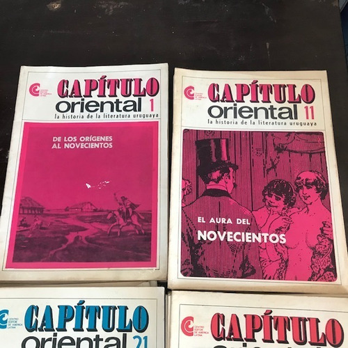 Revista Capitulo Oriental Historia De La Literatura Uruguaya