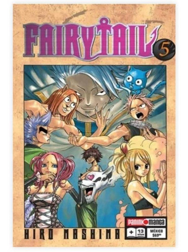 Fairy Tail Tomo 5 Manga Panini Original En Español