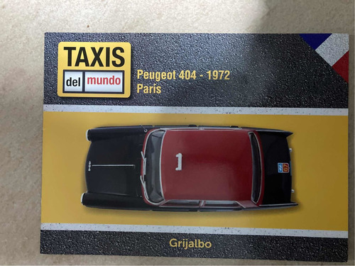 Revista Taxis Del Mundo Peugeot 404 Paris (Usado)