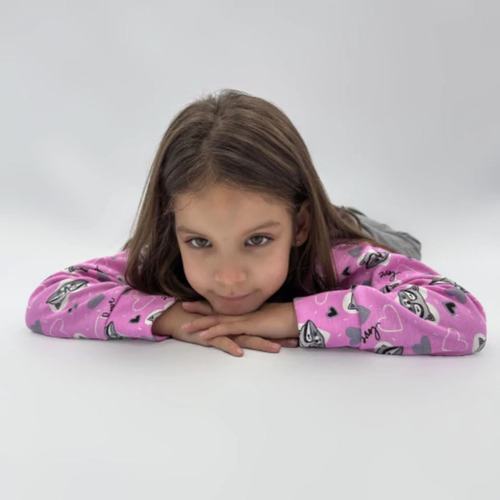 Pijama Niña Invierno Algodón Estampado Piache Piu 560 T4/16