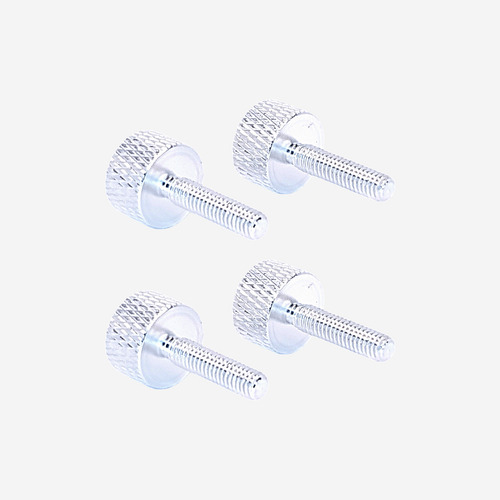 Parafuso Recartilhado M6x20 Alumínio (4 Unid.)