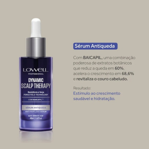 Sérum Antiqueda Dynamic Resistência E Força 48ml Lowell