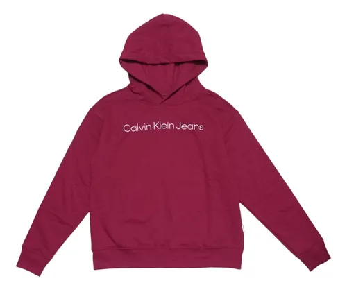 Calvin klein red hoodie new arrivals