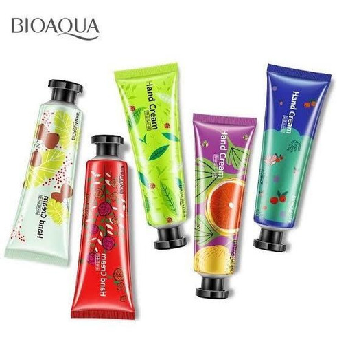 Kit Crema De Manos Bioaqua X 3 Unds Humectación Nutrición  