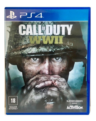 Jogo Ps4 Call Of Duty Wwii 2 Midia Fisica Original Semi Novo