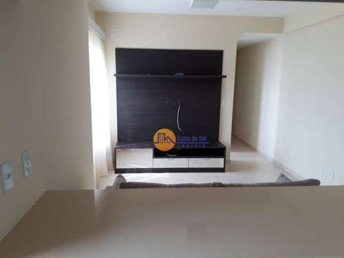 Ótimo Apartamento Com 2 Dormitórios À Venda, 67 M² Por R$ 320.000 - Costazul - Rio Das Ostras/rj - Ap0583