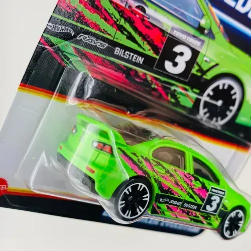 Hot Wheels 2008 Mitsubishi Lancer Evolution Neon Speeders