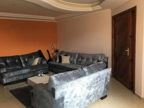 Sobrado Com 3 Dormitórios À Venda, 242 M² Por R$ 585.000 - Parque Gerassi - Santo André/sp - So3324