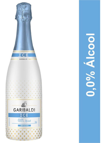 Imagem 1 de 6 de Espumante Ice Zero Álcool Uva Branca Garibaldi 750 Ml